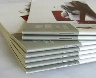Saddle stitching