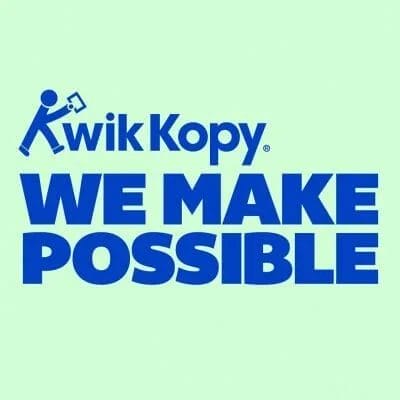 We Make Possible: Kwik Kopy debuts its new brand purpose