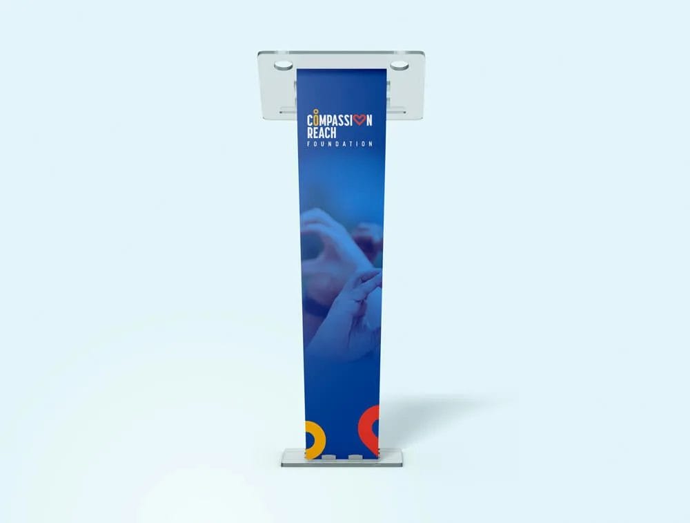 Compassion Lectern Signage