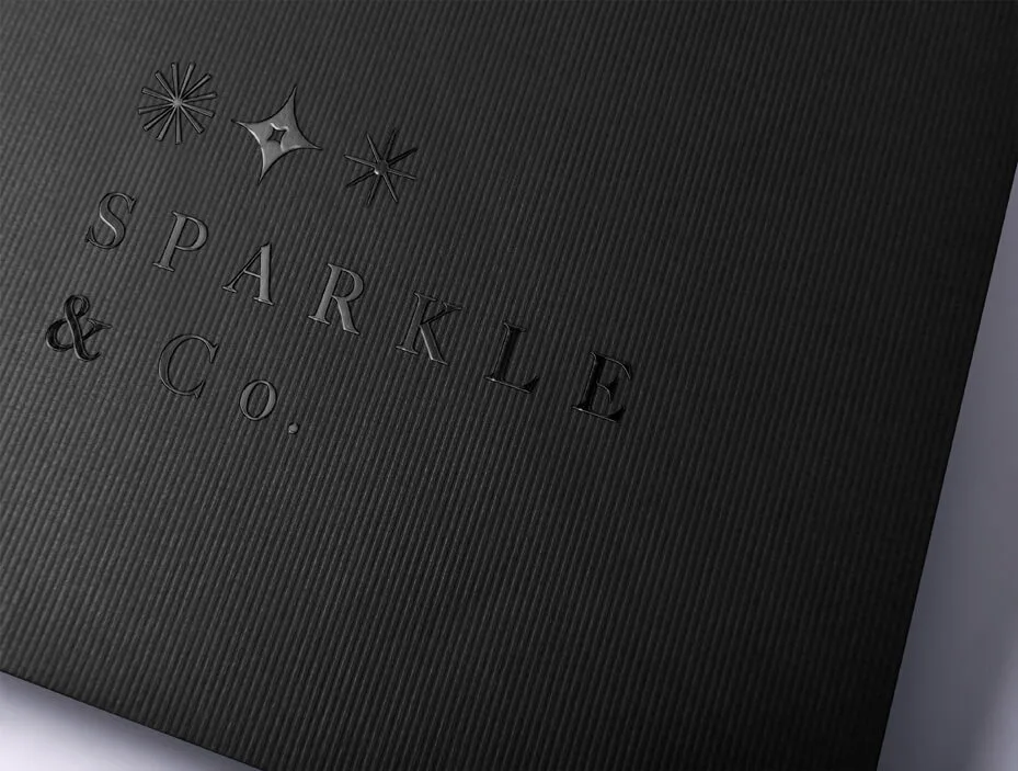 Sparkle spot varnish