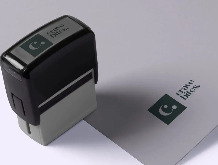 CraveBites Self-Inking Stamps