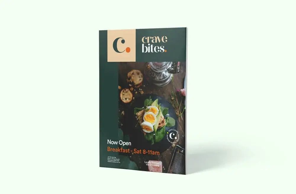 Crave Bites Mounted Posters