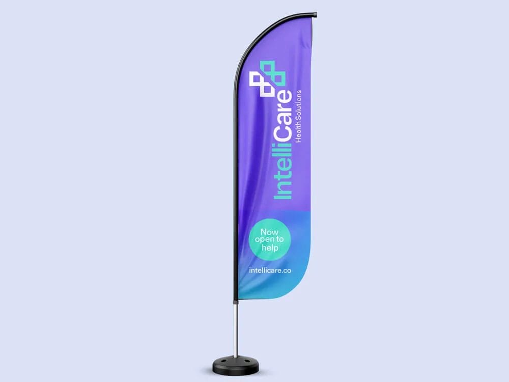 IntelliCare Healthcare Feather Banner