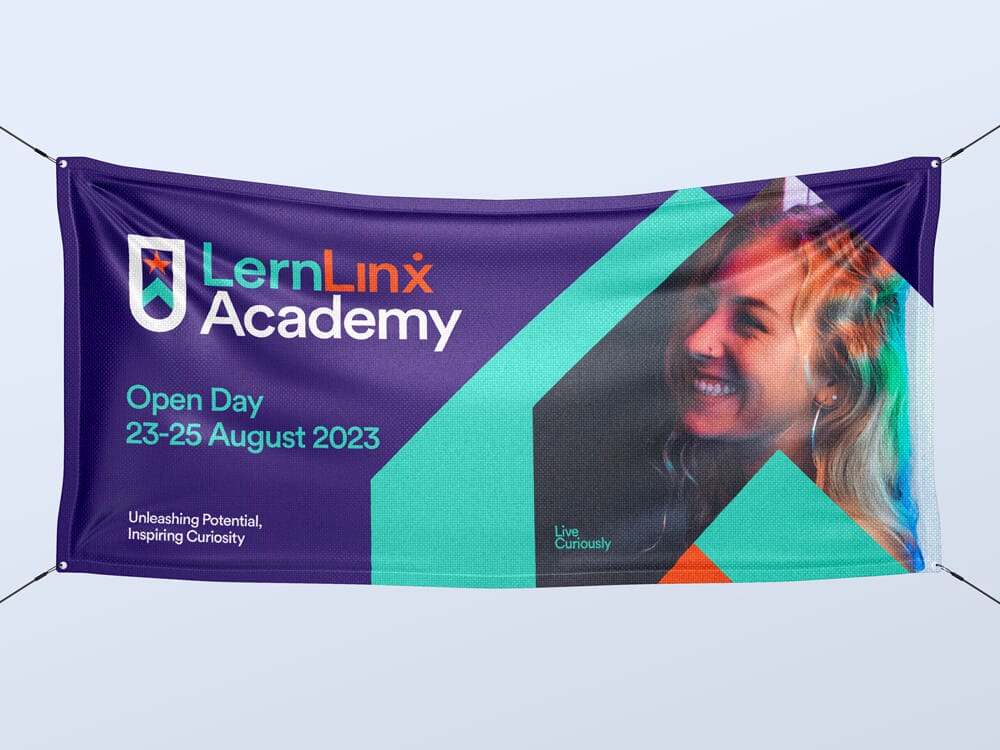 LernLinx Academy Vinyl Banner