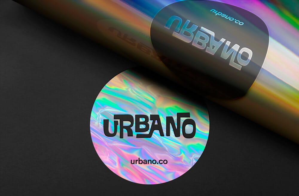 Urbano_Holographic_Sticker