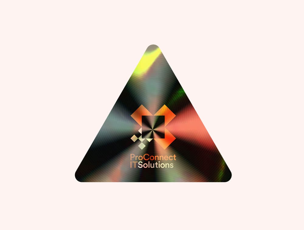 ProConnect Holographic Sticker Custom