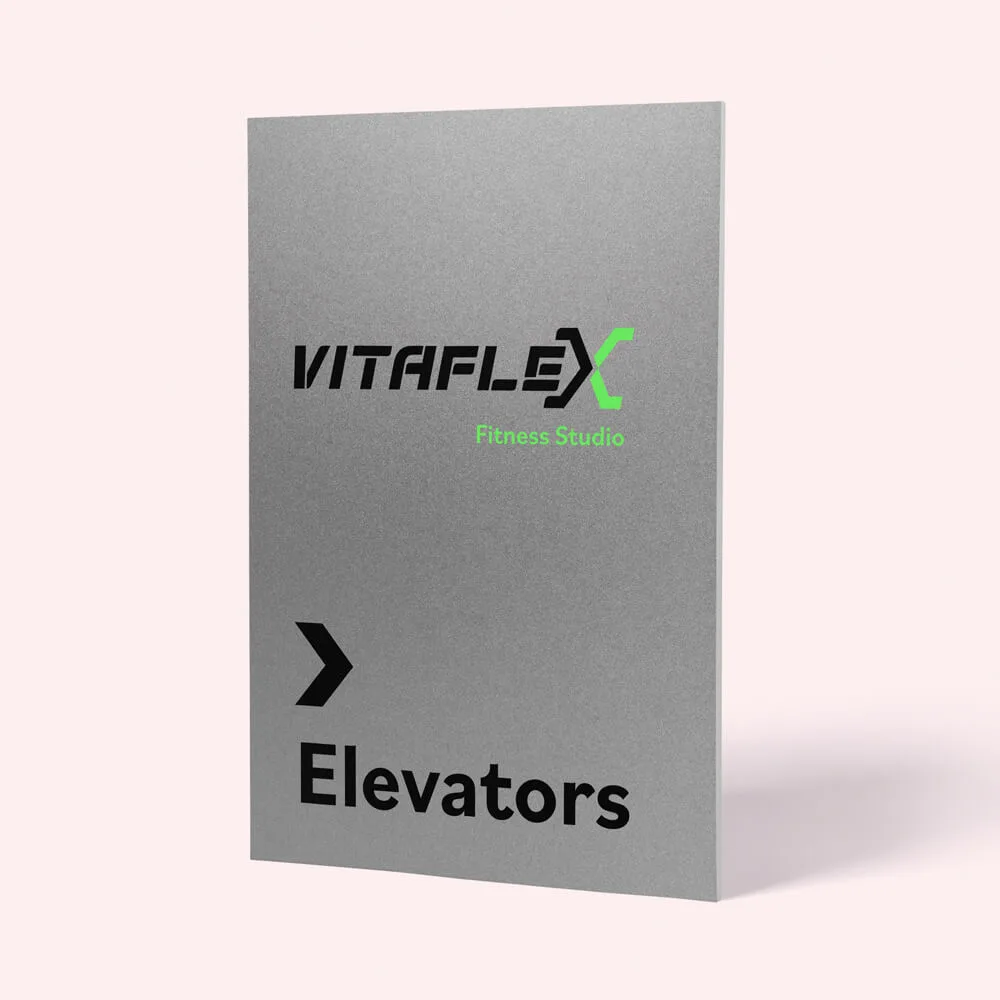 Aluminium Prints Mock-up