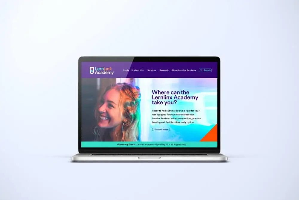 Lernlinx Academy Website Design