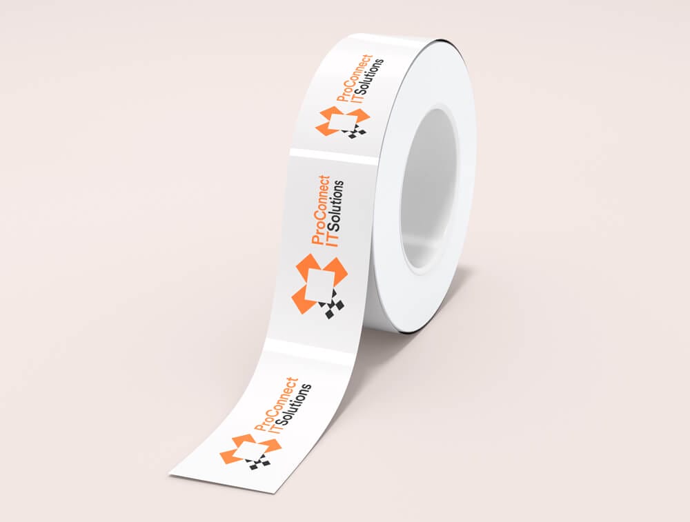Roll labels rectangle