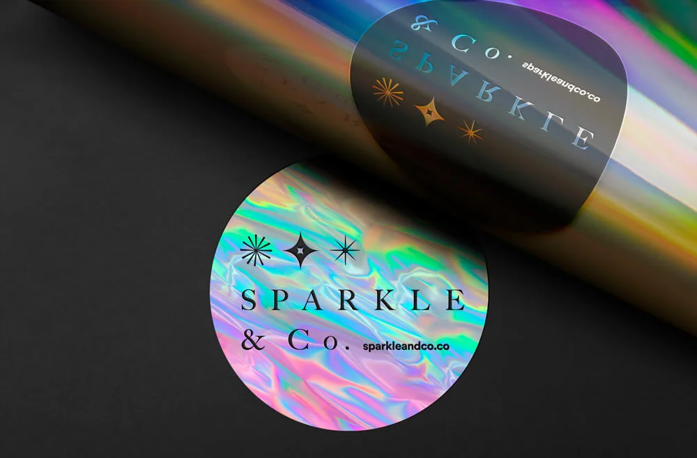 Sparkle Co Holographic Sticker