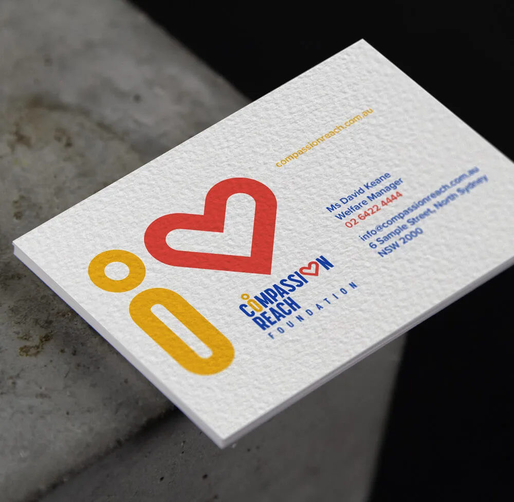 Textured Business Cards