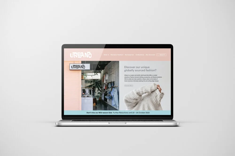 Urbano Website Design