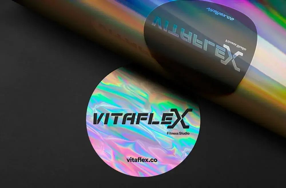 Vitaflex Healthcare Holographic Sticker