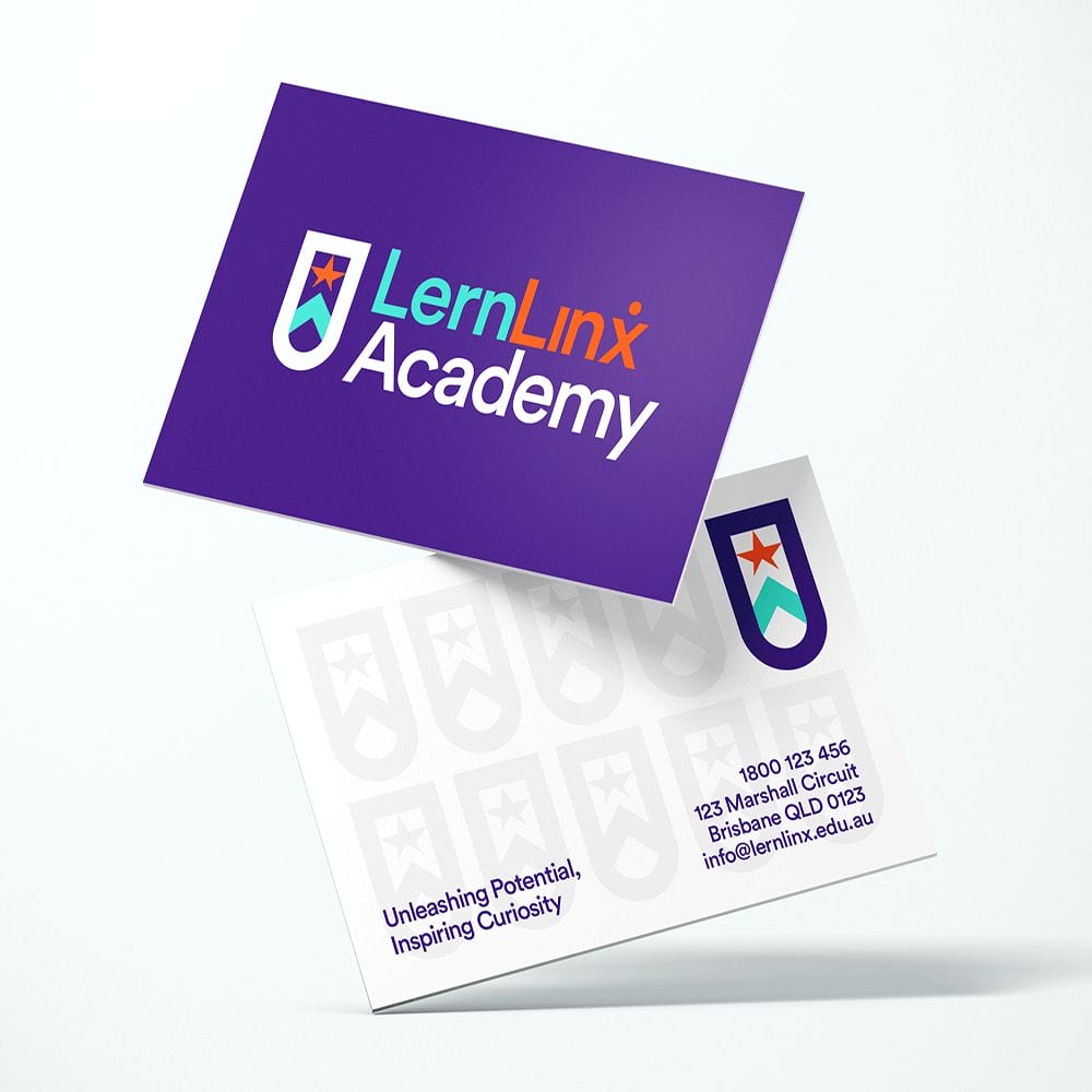 Business card premium satin