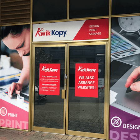 Kwik Kopy Hurstville Front Centre