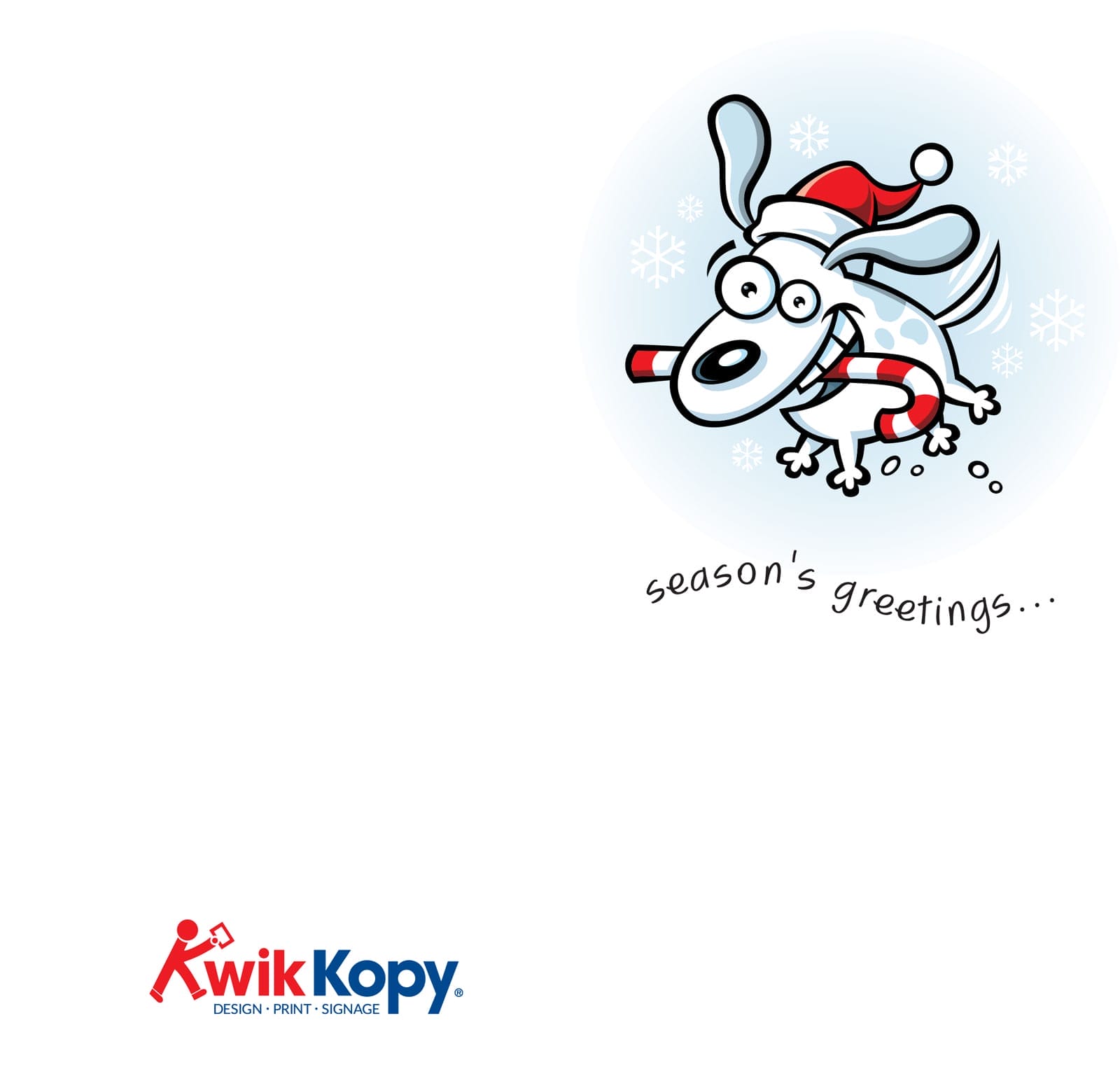 KK22 Christmas Dog